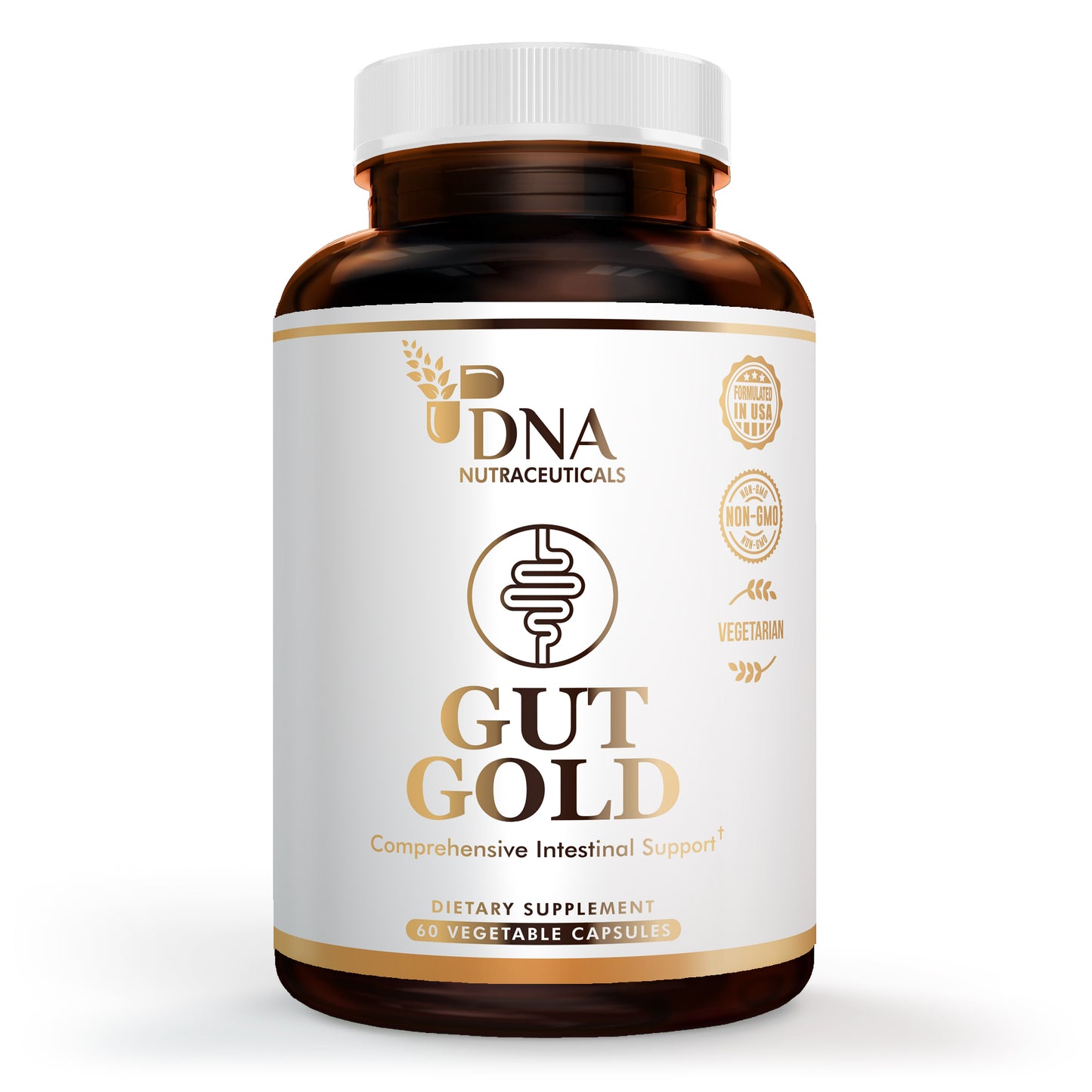 Gut Gold Pre/Pro/Postbiotics 120 Capsules