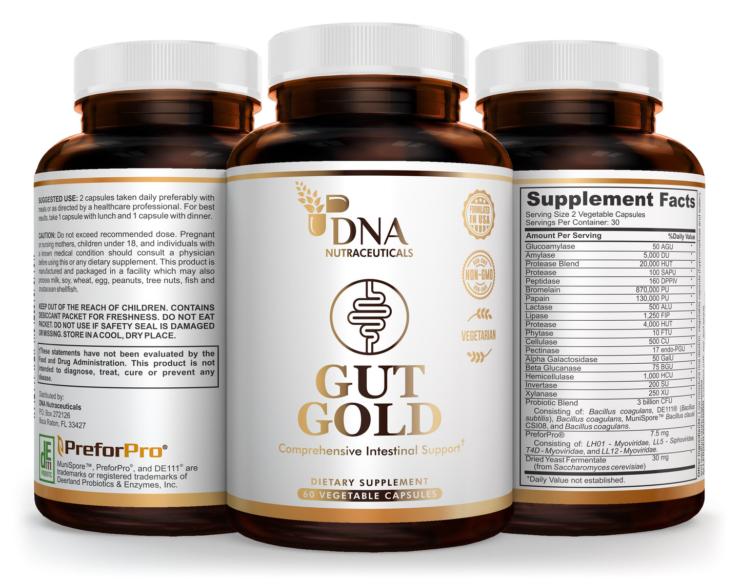 Gut Gold+Pre/Pro/Post- Biotics